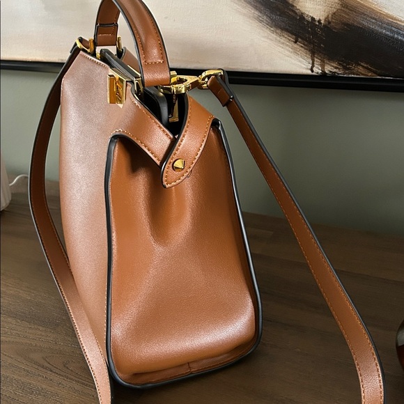 Peekaboo Bag Caramel & Black NEW - Picture 6 of 17